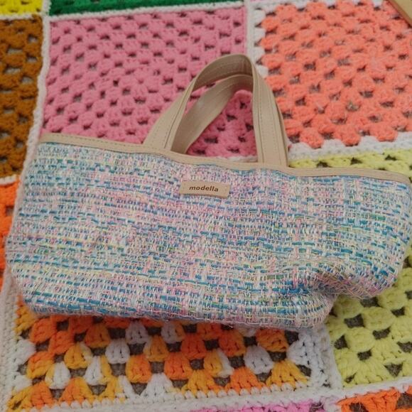 Modella y2k Mini Purse Pink Blue 2000s Retro Cute Kawaii Trendy Chic Cute - Picture 5 of 10